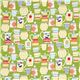 green Michael Miller fabric cups and pots 2