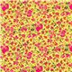 green Michael Miller fabric rosa flowers by Laura Gunn 2