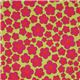 green Michael Miller knit fabric Pink Blossoms 2