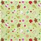 green Riley Blake Christmas fabric cute Xmas 2
