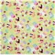 green canvas fabric macaroons bears Japan kawaii 2