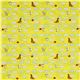 green designer fabric with dog cat fence ball 2