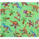 green dinosaur fabric Dinos On Parade USA designer 2