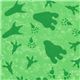 green dinosaur footprints fabric Dinos On Parade USA 1