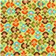green fabric with colourful monkeys by Robert Kaufman 2