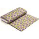 gr�ner Flanellstoff violette Blumen von Robert Kaufman 3