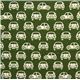 green oxford fabric with white cars from Japan 2