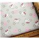 grey Hello Kitty Fabric flower ribbon dots 0.5m 1