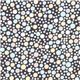 grey Michael Miller fabric with colourful polka dots 2