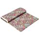 grey designer fabric with colourful flowers from the USA 3