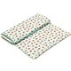 light blue designer fabric with little rosa roses flowers 3