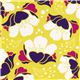 light green Gardenia flower fabric par Michael Miller USA 1