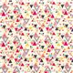 off-white designer fabric colourful triangles from the USA 2