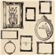 off-white echino canvas fabric Frame owl giraffe deer 1