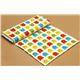 off-white fabric with colourful lions de Robert Kaufman 3