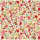 off-white flower bird flannel fabric by Robert Kaufman 2