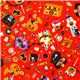 orange Halloween fabric candy ghosts pumpkin 2