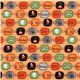 orange Riley Blake Halloween fabric ghost mummy pumpkin 2
