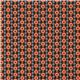 orange florets Kokka oxford cloth fabric from Japan 2