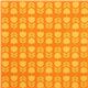 orange mini tulips fabric par Michael Miller from the USA 2