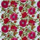 hellblauer Michael Miller Stoff rosa Blumen Laura Gunn 5