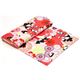 pale rosa Japanese Kokeshi doll fabric by Alexander Henry 3