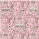 pale rosa Michael Miller fabric Eiffel Tower flowers 1