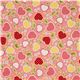 pale pink Riley Blake fabric with apple heart flower 2