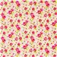 hellrosa Designer Stoff mit Rosen und Paisley aus den USA 2
