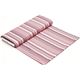 pale pink grey and white stripes fabric par Michael Miller 3