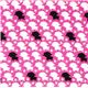 pale rosa sheep flannel fabric flowers Timeless Treasures 2