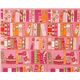 pink Alexander Henry bookshelf fabric with books Fabric by Alexander ...