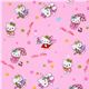 pink Hello Kitty fabric as fairy, Cupid, school girl 1