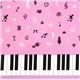 pink Japanese fabric Alice in Wonderland piano 1