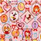 pink Japanese fabric girls portrait photos Cosmo 1