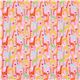 pinker Michael Miller Stoff Giraffe Love Herz 2