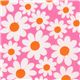 pink Michael Miller fabric Petal Flower daisy 1