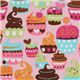 pink Michael Miller fabric Sweet Treats cupcakes 1