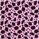 pink Michael Miller fabric pony fur spots 2
