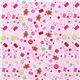 rosa Riley Blake Weihnachts-Stoff bunte Bonbons 2