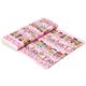 pink designer fabric with cafe bike street house 3