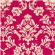 pink echino canvas fabric Gothic leopard & ornament 1