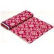 pink echino canvas fabric Gothic leopard & ornament 3