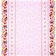 pink fairy tale Thumbelina children fabric Kokka 3