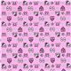 pink glitter skull fabric bunny stars 2