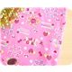 pink kawaii flower fruits fabric half yard 1