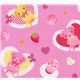 pink teddy bear hearts Japanese fabric Lecien 1