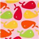 pink whale designer fabric Realizzato da Robert Kaufman USA 1