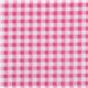 pink-white checkered Michael Miller fabric Picnic 2