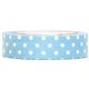 pretty light blue Fabric Deco Tape with Polka Dots 1